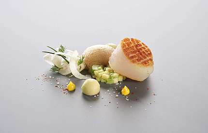 Fried scallop