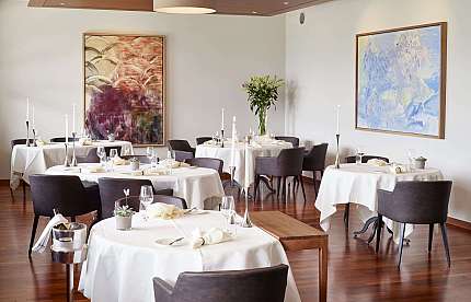 Elegant restaurant interior