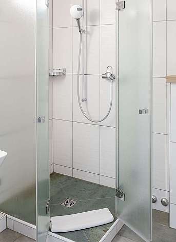 Small modern shower