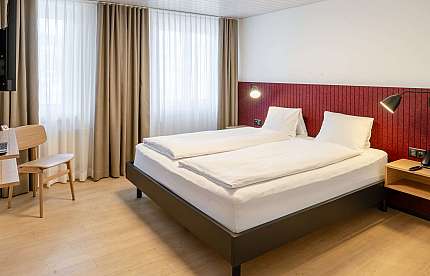 Modern hotel room